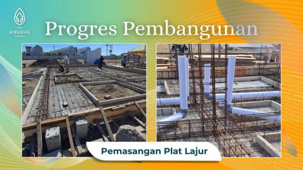 Progres pembangunan Anvaya Juanda